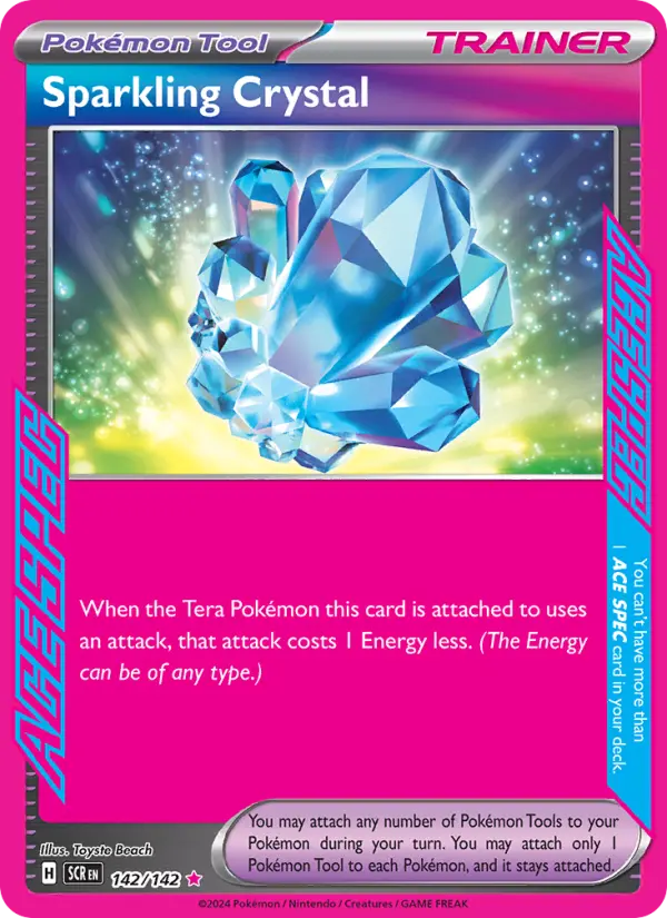 (#142/142) Sparkling Crystal [Scarlet & Violet: Stellar Crown]