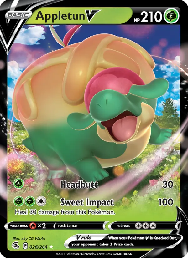 (#026/264) Appletun V [Sword & Shield: Fusion Strike]