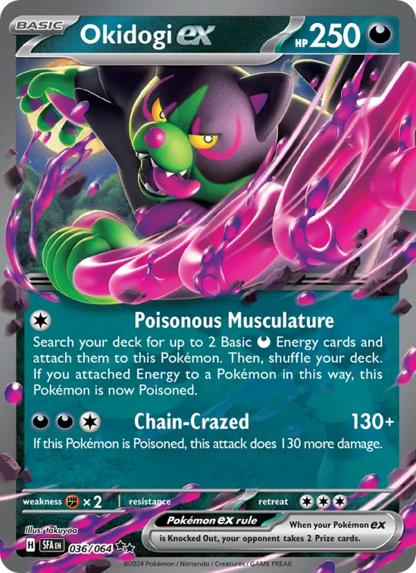 (#036/064) Okidogi ex [Scarlet & Violet: Shrouded Fable]