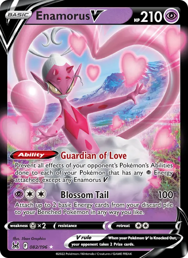 (#082/196) Enamorus V [Sword & Shield: Lost Origin]